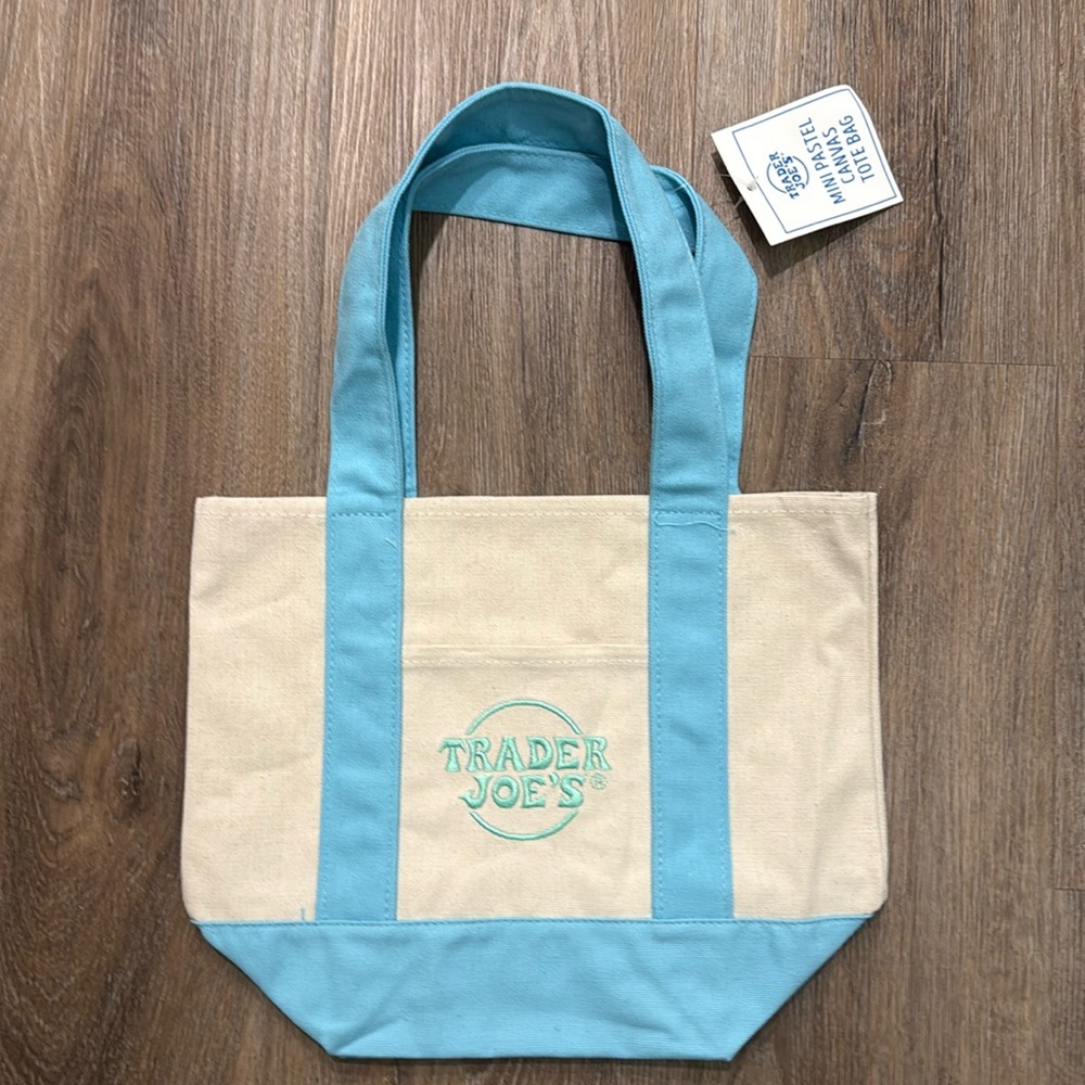 Trader Joe’s Mini Canvas Tote Bag
